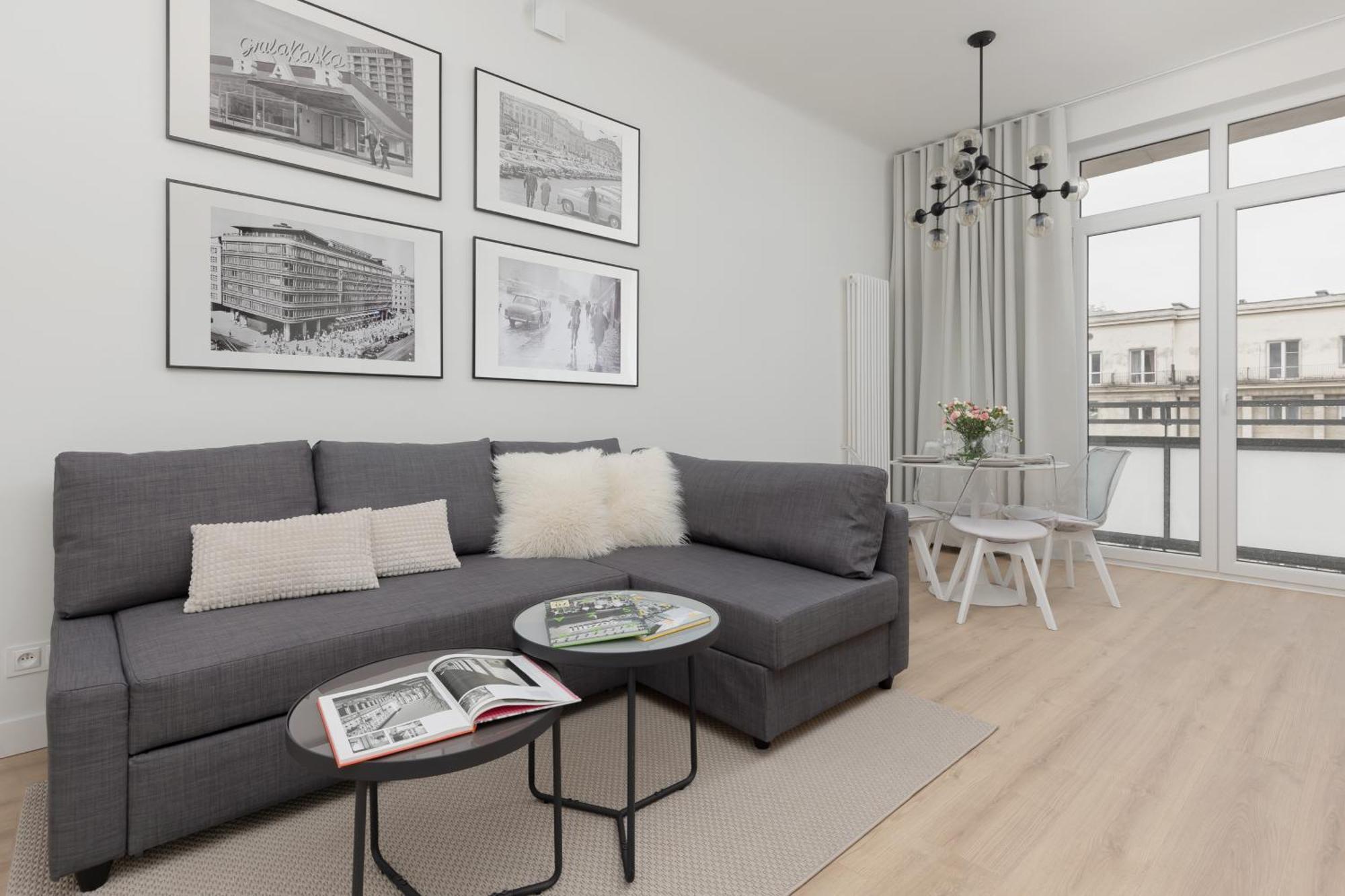 Spacious Apartment With Panoramic View Of Warsaw By Noclegi Renters Ngoại thất bức ảnh