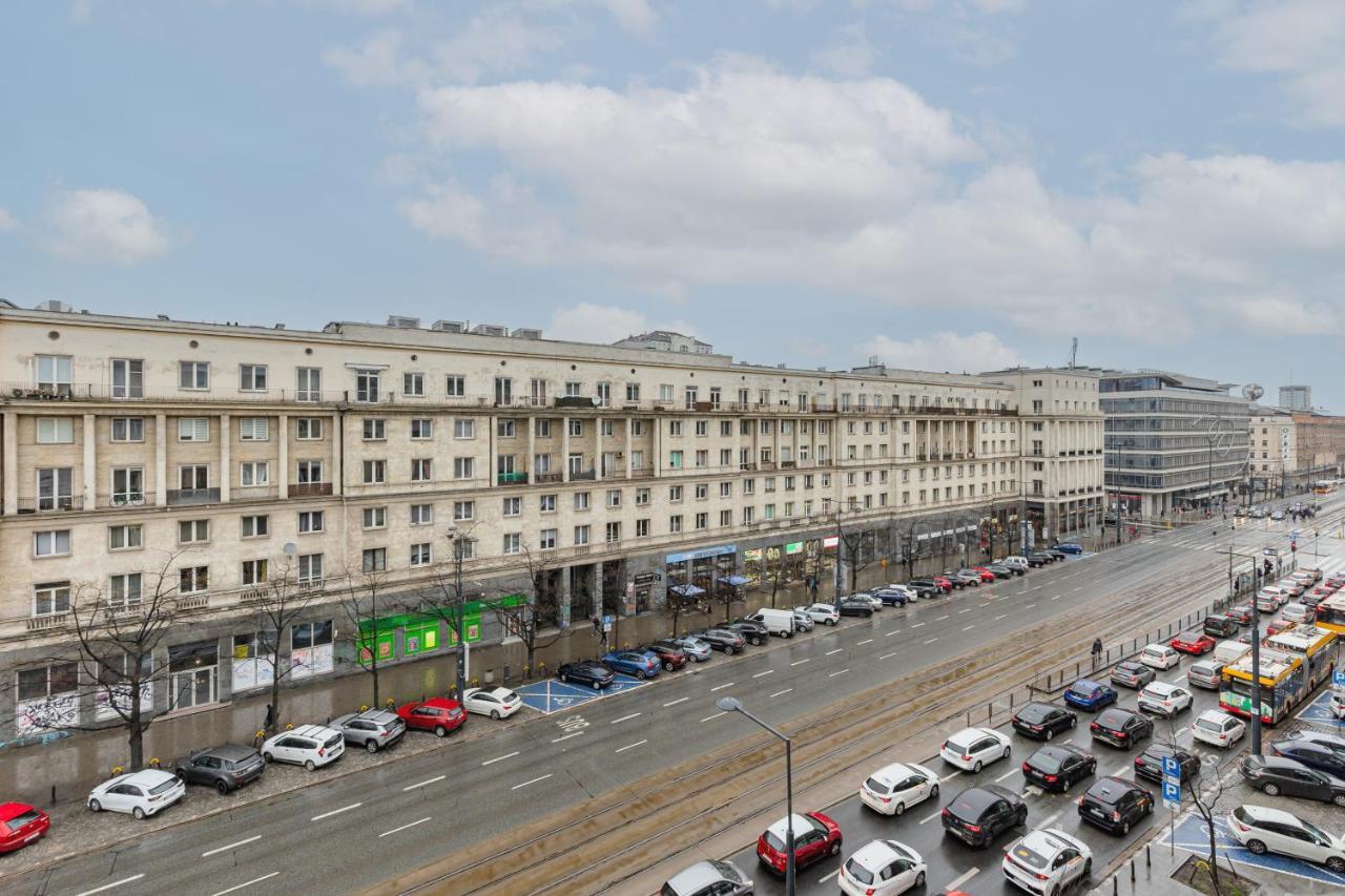 Spacious Apartment With Panoramic View Of Warsaw By Noclegi Renters Ngoại thất bức ảnh