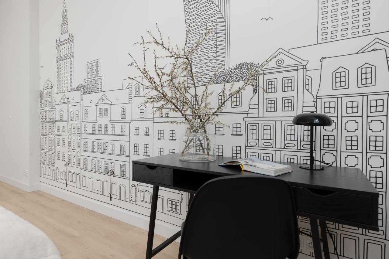 Spacious Apartment With Panoramic View Of Warsaw By Noclegi Renters Ngoại thất bức ảnh